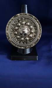 Oxidised ring in adjustable size