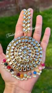 Multi coloured oversized traditional Jago Tikka