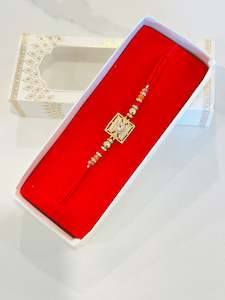 American Diamond Rakhi / Rakhdi box
