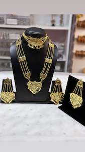 Gold Plated Punjabi Raani Haar Traditional Jewellery