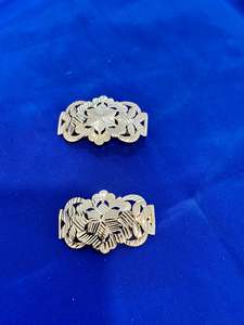 Gold plated hair clips - (Code:047)