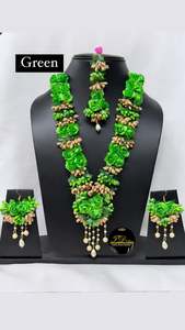 Green Floral set