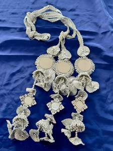 Silver coloured paranda, ( Code: 33)