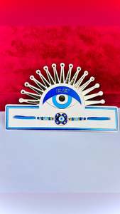 Rakhi Collection %E0%A8%B0%E0%A9%B1%E0%A8%96%E0%A9%9C%E0%A9%80%E0%A8%86%E0%A8%82: Evil Eye Rakhi / Rakhdi Packs - Code A65