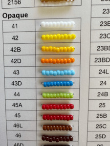 Products: Opaque Glass Beads, 11/0 (2mm), 10g - Timeless Fashion