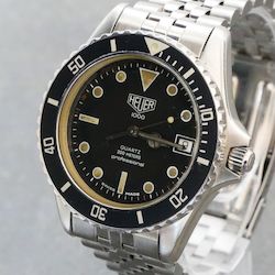 Sold Items: Heuer (preâTag Heuer) 1000, 38mm, Quartz, (vintage, circa mid 80's)