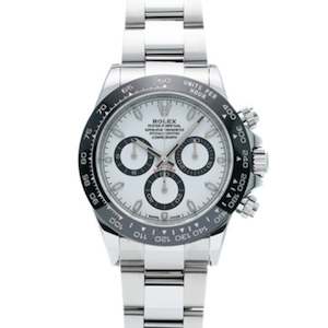 Pre Owned Rolex Watches: Rolex Daytona Cosmograph (nicknamed the Panda), 40mm, 116500LN (Off-shore item)