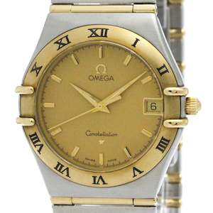 Omega Constellation 18K Gold Steel, 35mm, Quartz (Off-shore item)