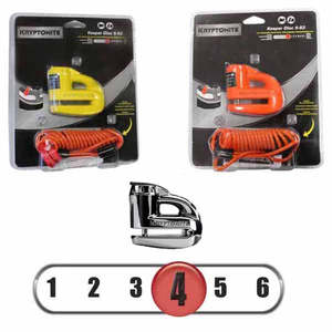 Security Locks Alarms: Kryptonite Keeper 5-S2 Disc Locks – Secure Your Ride!