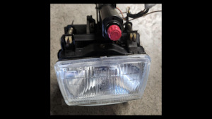 Used Parts 1: Suzuki GSX750S3 Katana Pop-Up Headlight Unit with Motor (1984) Rare OEM Replacement | Ships from NZ | Fits: GSX750S3 Katana