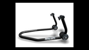 New Parts: Bike Lift FS10 Front Stand – Black | Universal Adjustable Fork Stand (FS-10 + SAC-10 Cones)