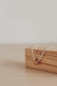 Necklaces: Whanau Connection - 24k gold plate and sterling silver