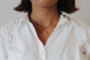 Necklaces: Nugget - sterling silver