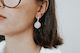 Connective Kina Earrings - sterling silver