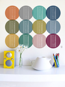 Products: Times Tables Poster, Landscape, colour [printable] tinch-html5