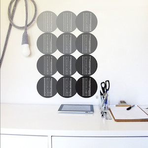 Products: Times Tables Poster, portrait, mono [printable] tinch-html5