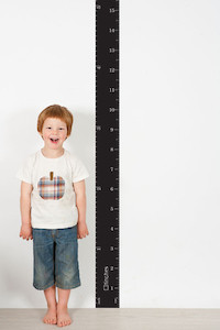BLACK wall ruler height chart [R] tinch-html5