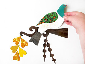 Products: Kererū in the Kowhai [M] tinch-html5