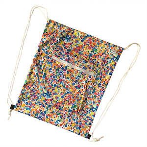 Totally dotty Drawstring (large wet bag)