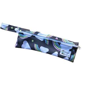 Be the rainbow (cutlery or toothbrush wet bag)