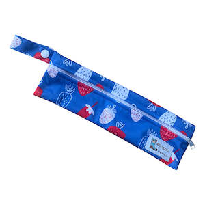 Strawberry Field (cutlery or toothbrush wet bag)