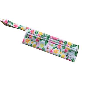 All Wet Bags Cutlery Bags: Ice flamingo (cutlery or toothbrush wet bag)