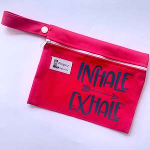 Inhale Exhale (small wet bag)