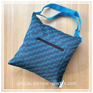 All Wet Bags Large Wet Bags New: Special Edition - Illusion 'The Square' (crossbody wet bag)