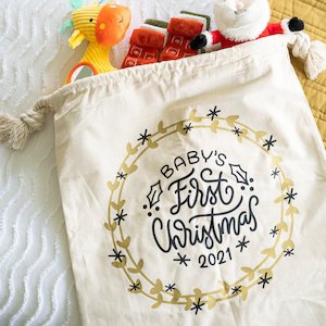 Baby's First Christmas | Santa Sack