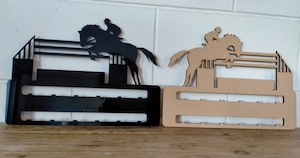 Kids Room Signage: Horse Rosette Holder