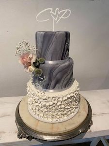 Personalized Items: Personalized "Initials + Heart" Wedding Topper