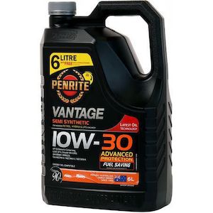 Vantage Semi Synthetic 10W-30 Engine Oil 6L VANSEMI10W30006