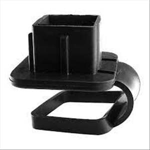 HITCH COVER - (BLACK) CLIP-ON / 5 HC50B