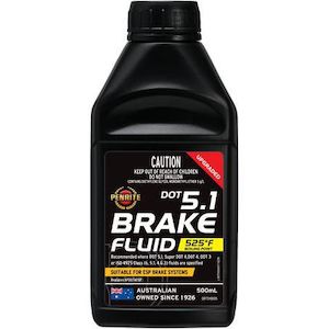 Brake Fluid DOT 5. 1 Non Silicone 500mL DOT510005