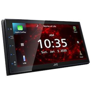 JVC 6.8IN TOUCHSCREEN HEAD UNIT WITH APPLE CARPLAY/ANDROID KW-M560BT