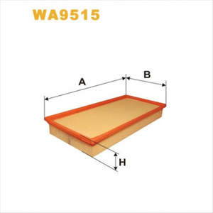 Air Filter: WIX AIR FILTER - AUDI LANDROVER PORCHE VW WA9515