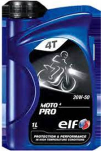 Engine Oil: ELF MOTO 2 HP ECO 4 LITRE EMO2HPEC4B4L