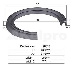 Oil Seals: Oil Seal 98676