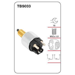TRIDON BRAKE LIGHT SWITCH TBS033