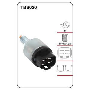 TRIDON BRAKE LIGHT SWITCH TBS020