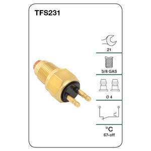 Cooling Electrical: TRIDON FAN SWITCH TFS231