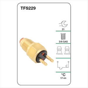 Cooling Electrical: TRIDON FAN SWITCH TFS229