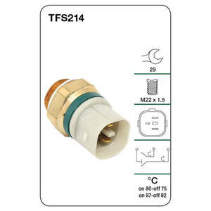 Cooling Electrical: TRIDON FAN SWITCH TFS214