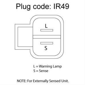 OEX Alternator 12V 90A Mitsubishi Style RXA231