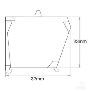 Contact Block Normally Closed To Suit E-Stop Switch ACX3438NC