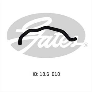 Airconditioning Heating Heater Hoses: GATES HEATER HOSE 021253
