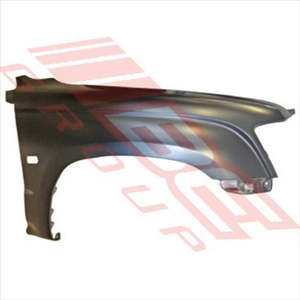 FRONT GUARD - R/H - W/SLMP & W/ANT HOLE - TOYOTA HILUX 2WD 2002 8127031-6