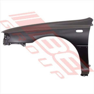 FRONT GUARD - L/H - W/SLP & MLDG HOLE - SUBARU IMPREZA 1992 6720031-1