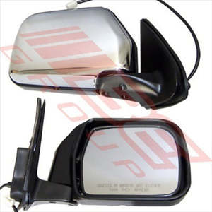MIRROR - CNR MOUNTED - ELECT - R/H - CHR - TOYOTA HILUX 2WD 1999-01 8127016-52G