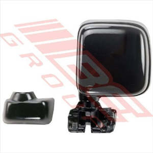 Body Parts Doors Mirrors: MIRROR - DOOR MOUNTED - R/H - BLACK - TOYOTA HILUX 2WD/4WD 1999-01 8127016-4G